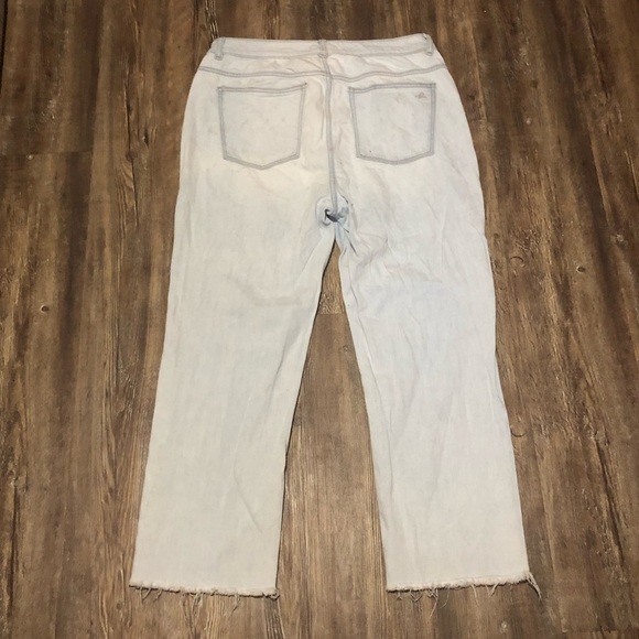 DL1961 Jeans Women's 32 Jerry Vintage High Rise Straight Leg Springdale Raw Hem - Picture 5 of 8